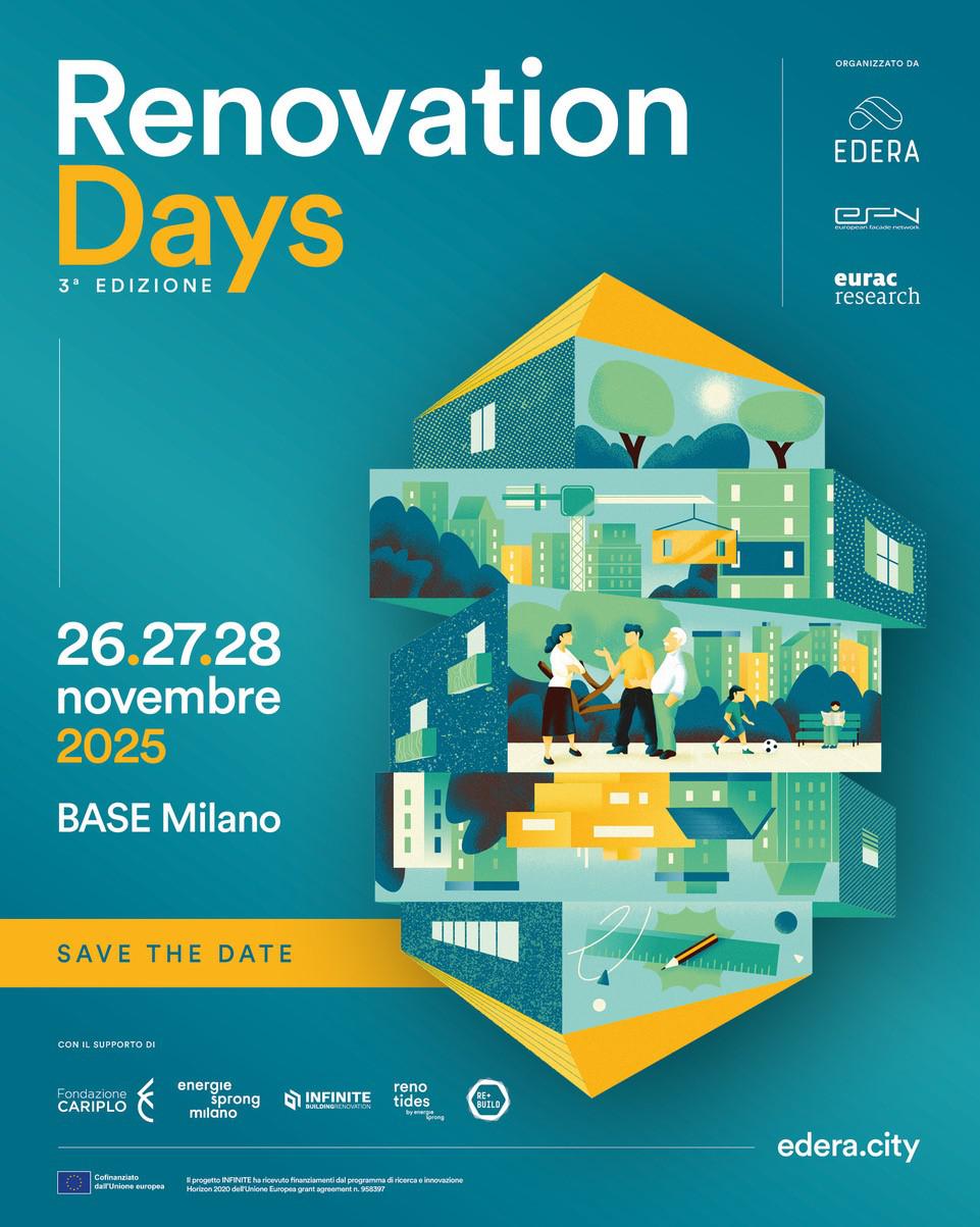 Renovation days, a novembre la terza edizione.