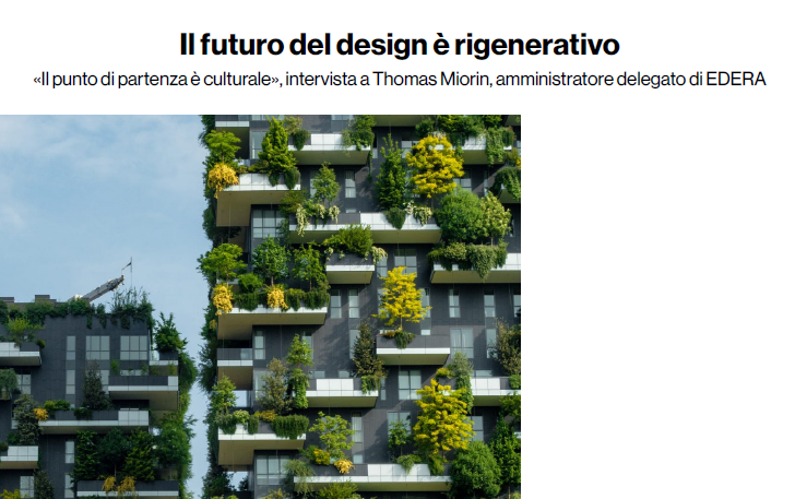 NSS magazine, la visione di EDERA